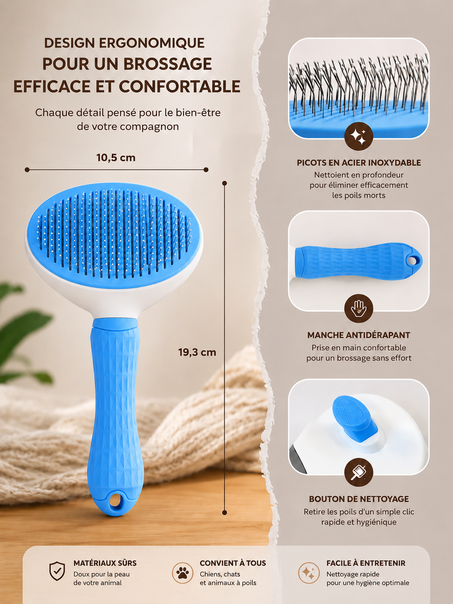 Brosse Autonettoyante