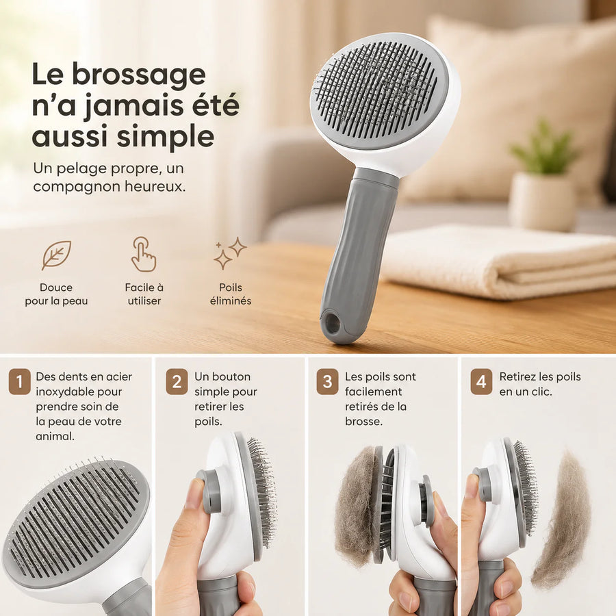 Brosse Autonettoyante