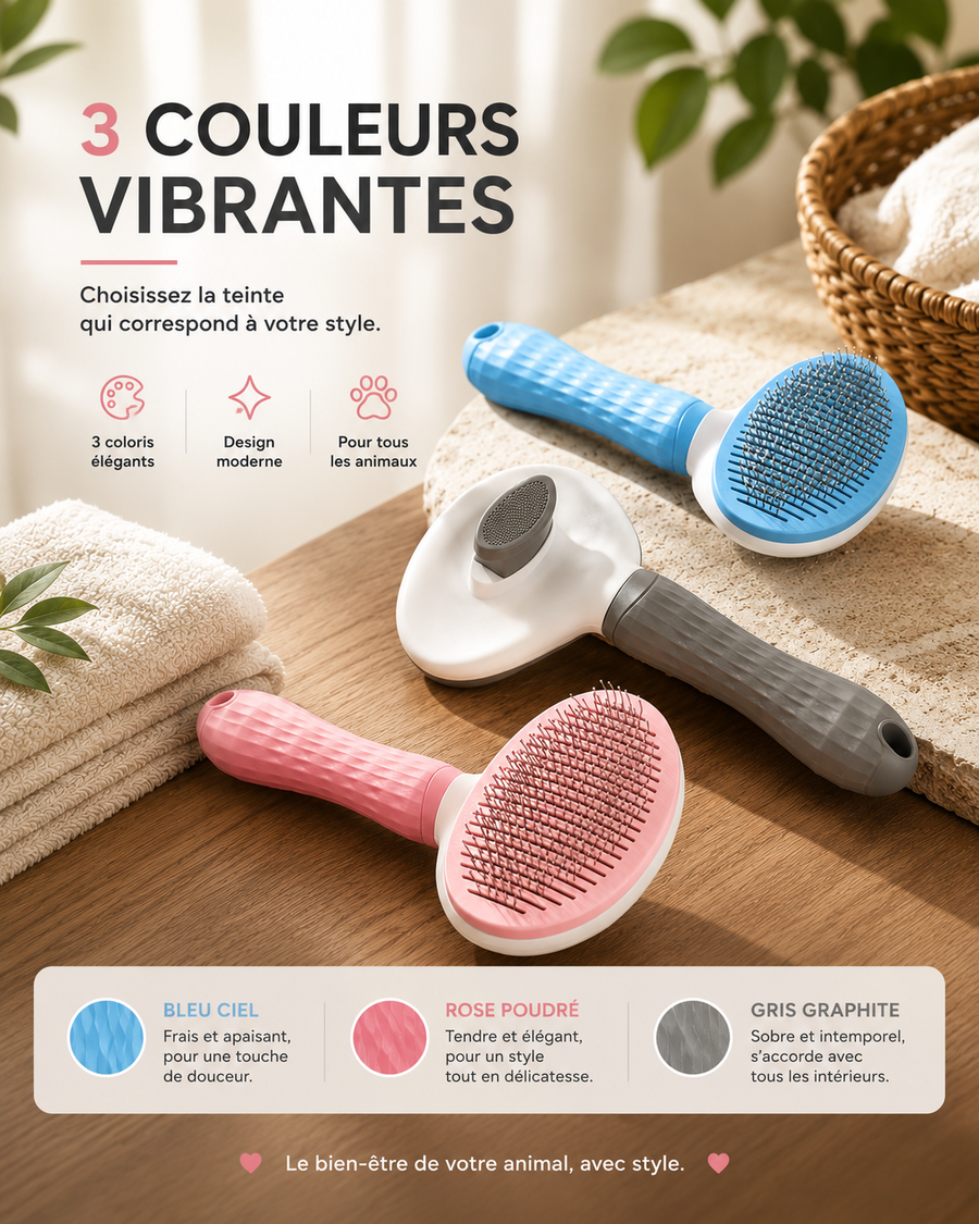 Brosse Autonettoyante
