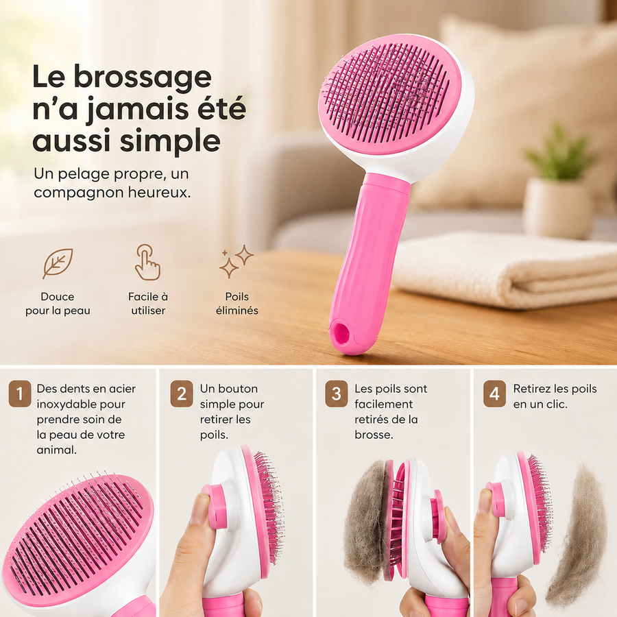 Brosse Autonettoyante